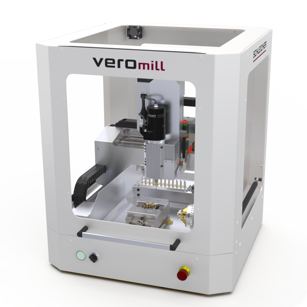 Compact Milling Center for jewelry and more: Veromill