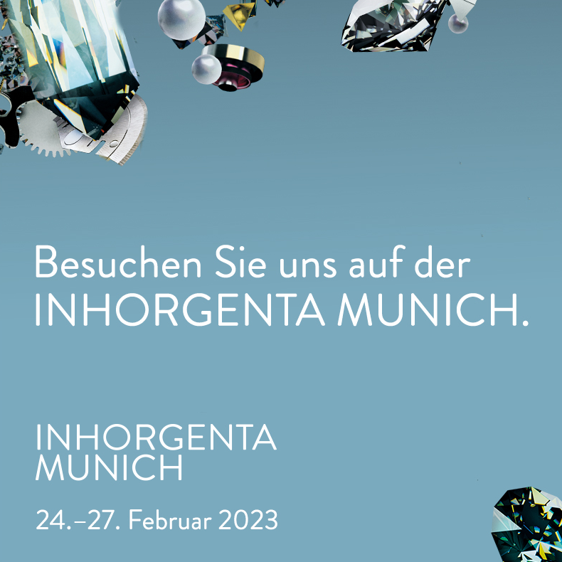 We are on site for you: Inhorgenta Munich 2023