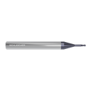 ball nose endmill with long neck, micro radius cutter out of solid carbide | de: vhm stirnradiusfräser mit langem hals (freischliff), micro-radiusfräser aus vollhartmetall