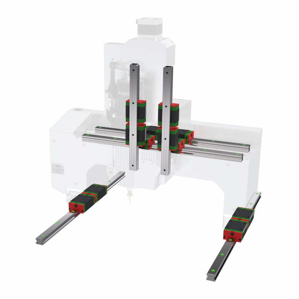 cnc milling machine high structural stability thanks to innovative design