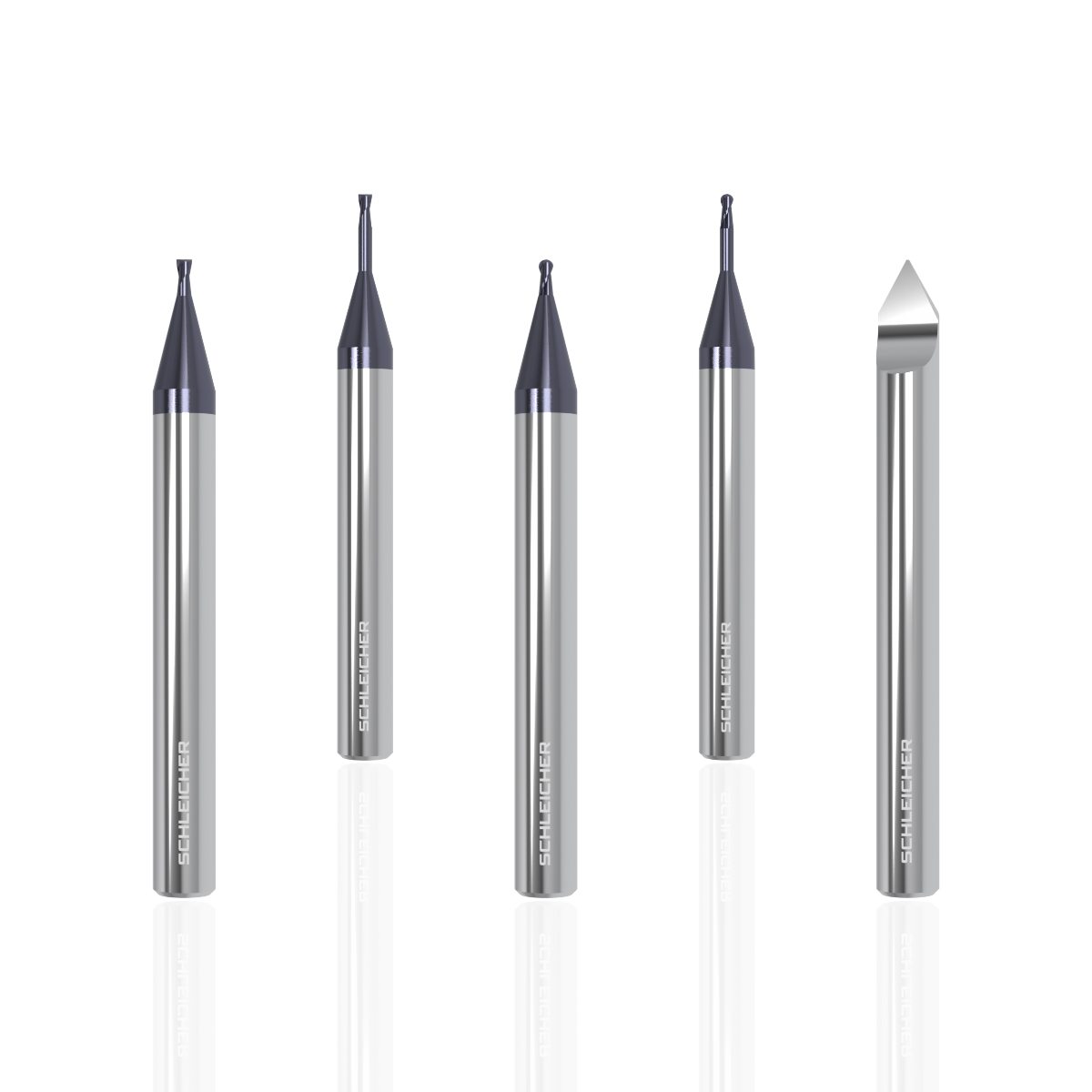 milling tools, engraving tools, cutting tools made of solid carbide and cnc tools and micro milling cutters from schleicher cnc technologie